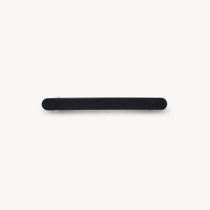 Slim Paris Barrette in Black Matte