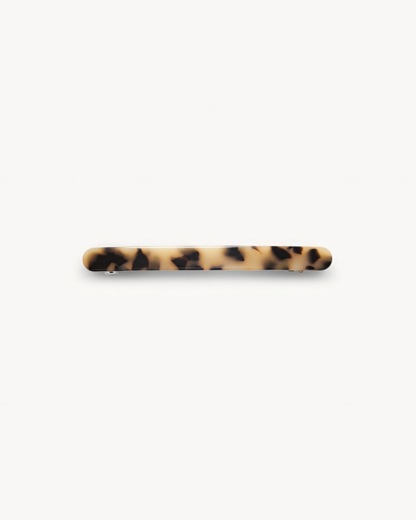 Slim Paris Barrette in Blonde Tortoise