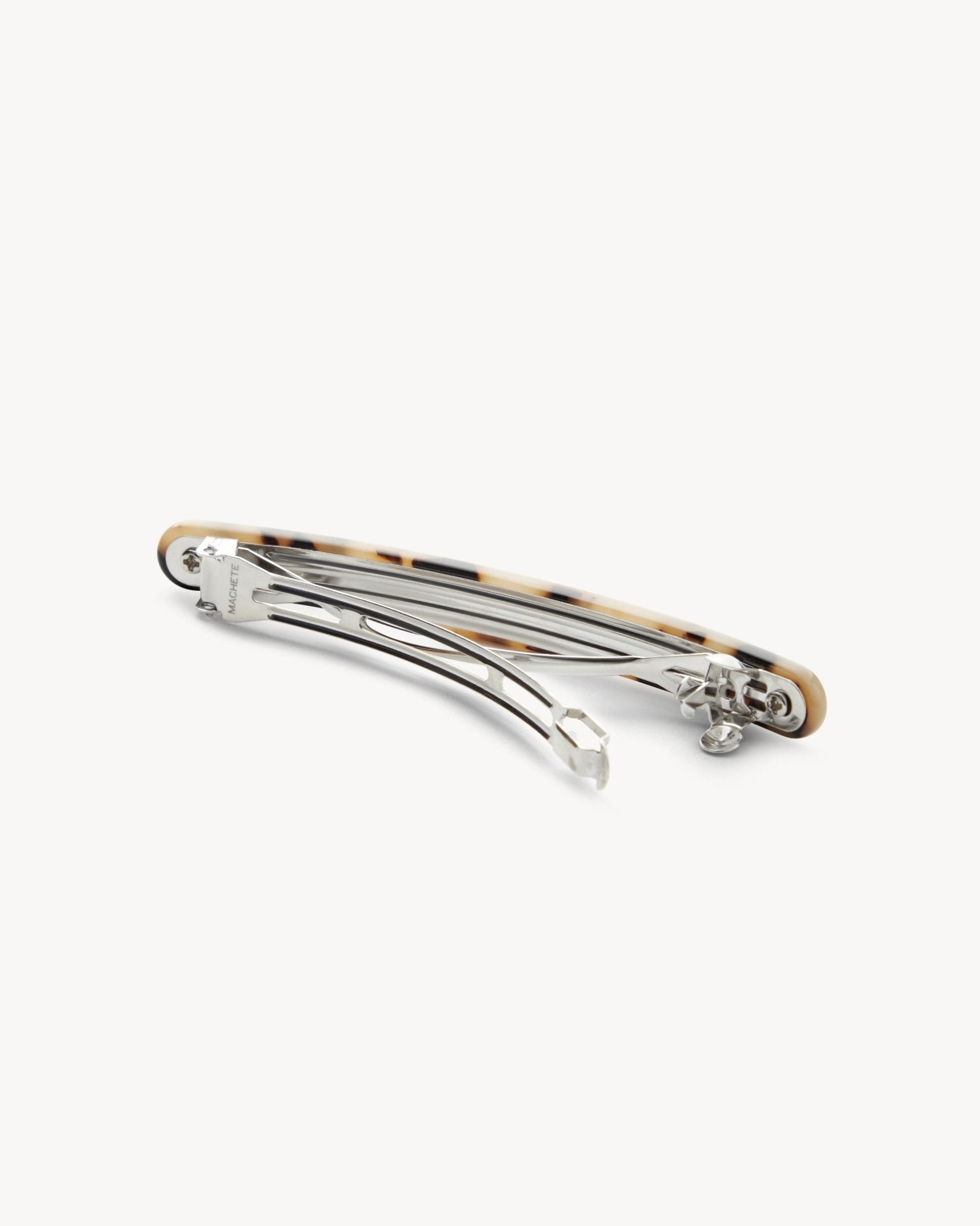 Slim Paris Barrette in Blonde Tortoise - Image 3