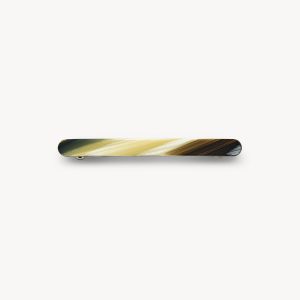 Slim Paris Barrette in Horn