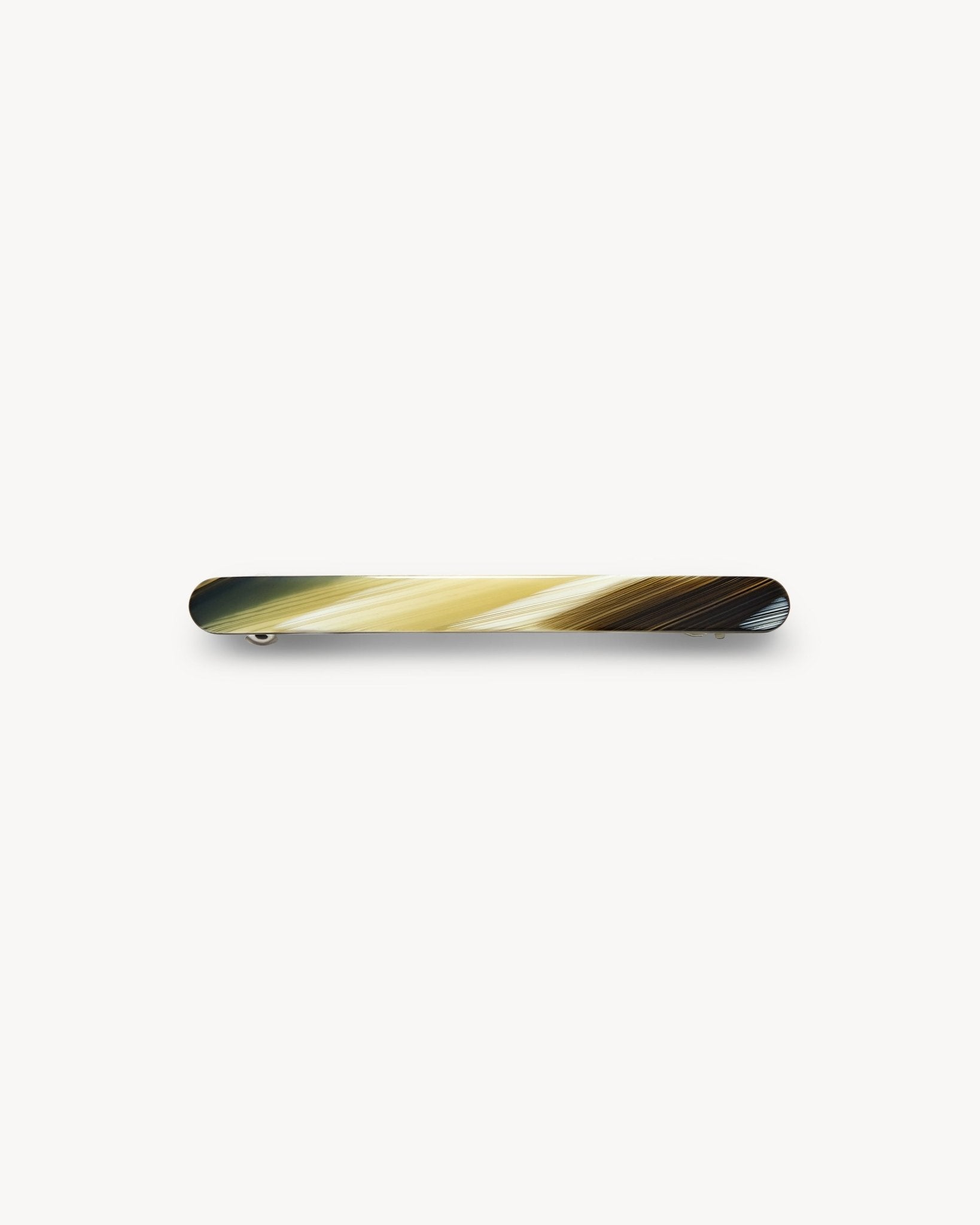 Slim Paris Barrette in Horn