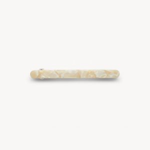 Slim Paris Barrette in Ivory