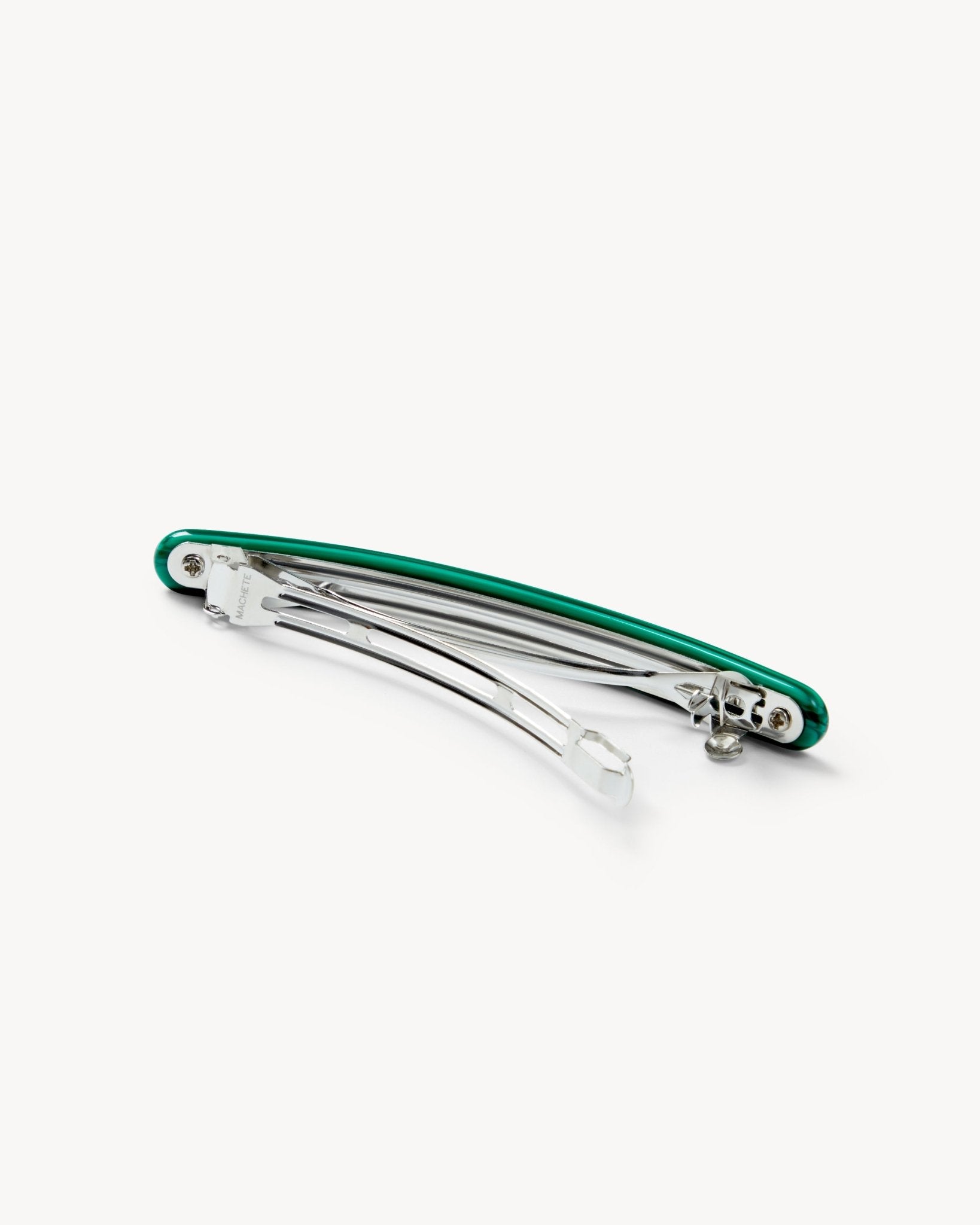 Slim Paris Barrette in Malachite - Image 2