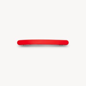 Slim Paris Barrette in Ruby