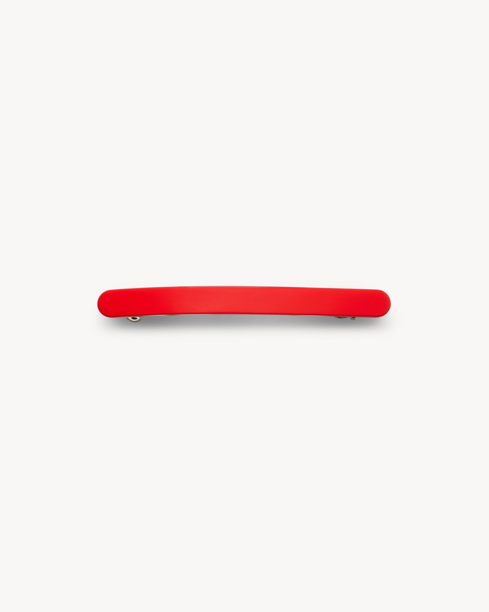 Slim Paris Barrette in Ruby