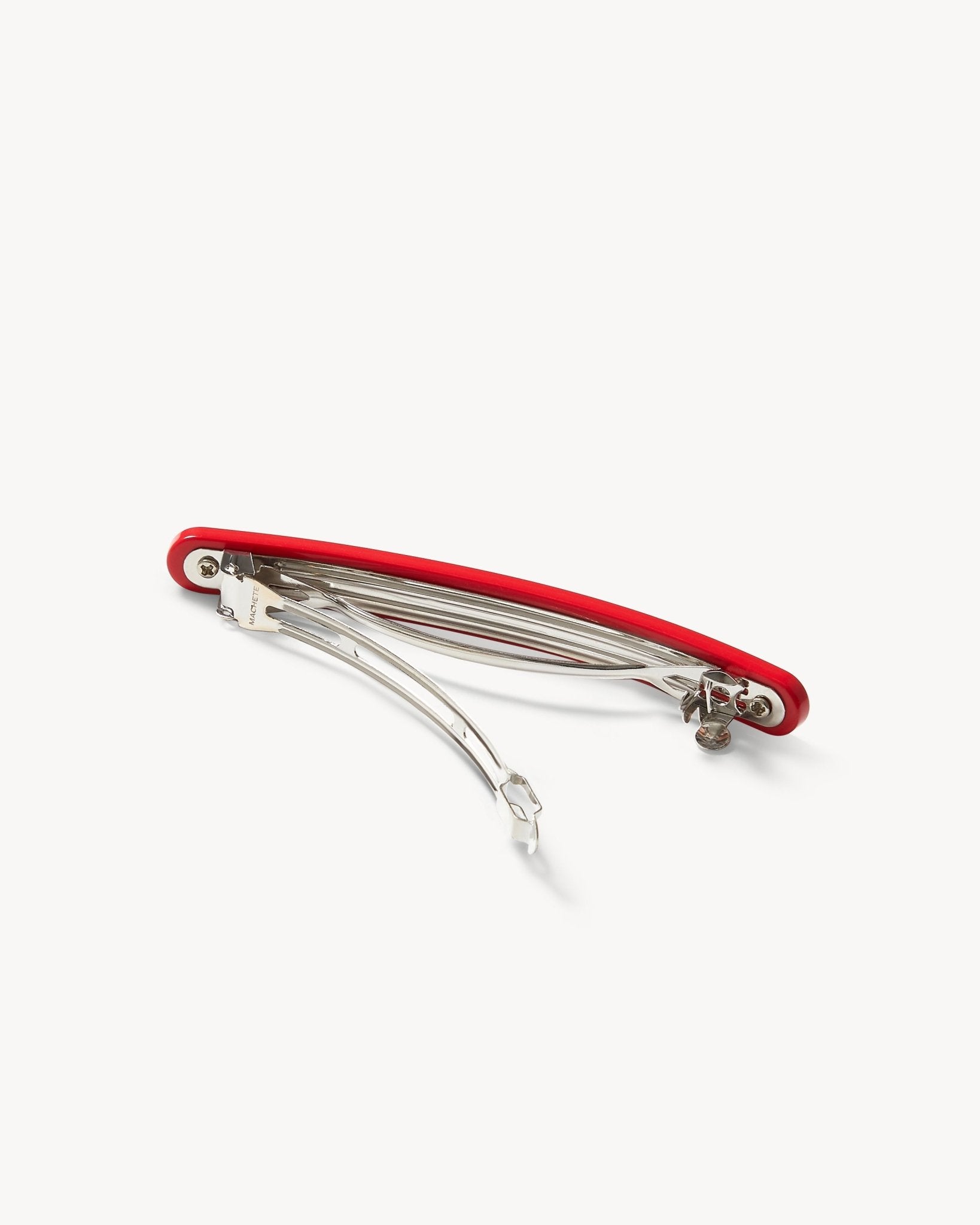 Slim Paris Barrette in Ruby - Image 2