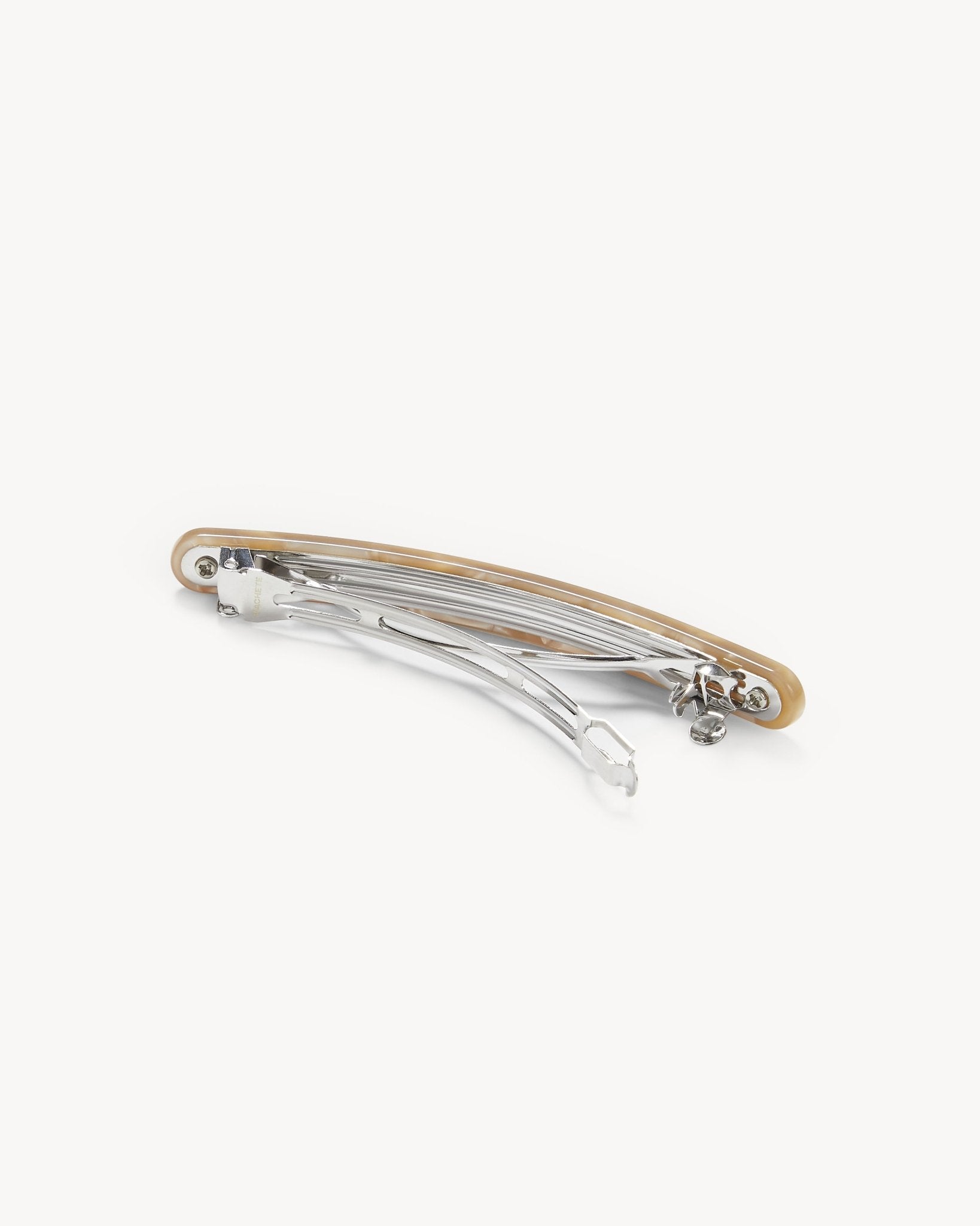 Slim Paris Barrette in Sand Shell - Image 2