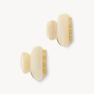 Twin Heirloom Claws in Alabaster
