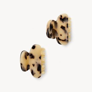 Twin Heirloom Claws in Blonde Tortoise