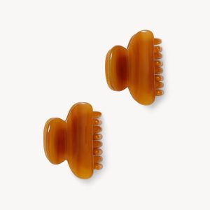 Twin Heirloom Claws in Cognac