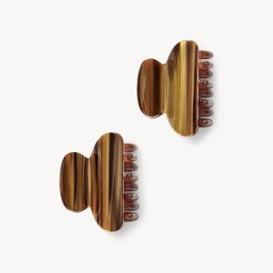 Twin Heirloom Claws in Tigers Eye