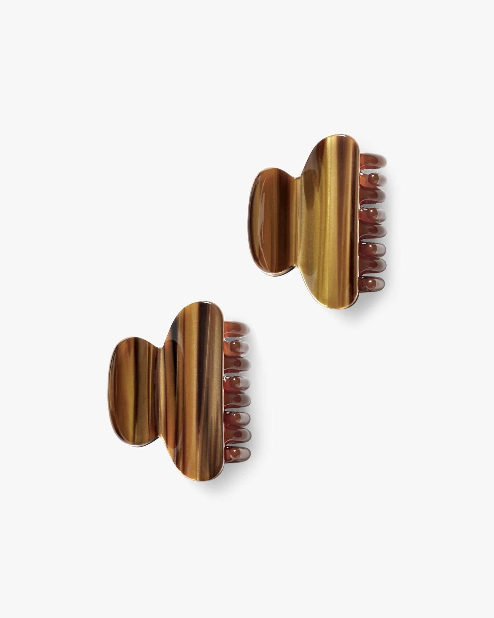 Twin Heirloom Claws in Tigers Eye