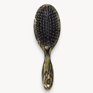 Ultralight Hair Brush in Midnight Horn