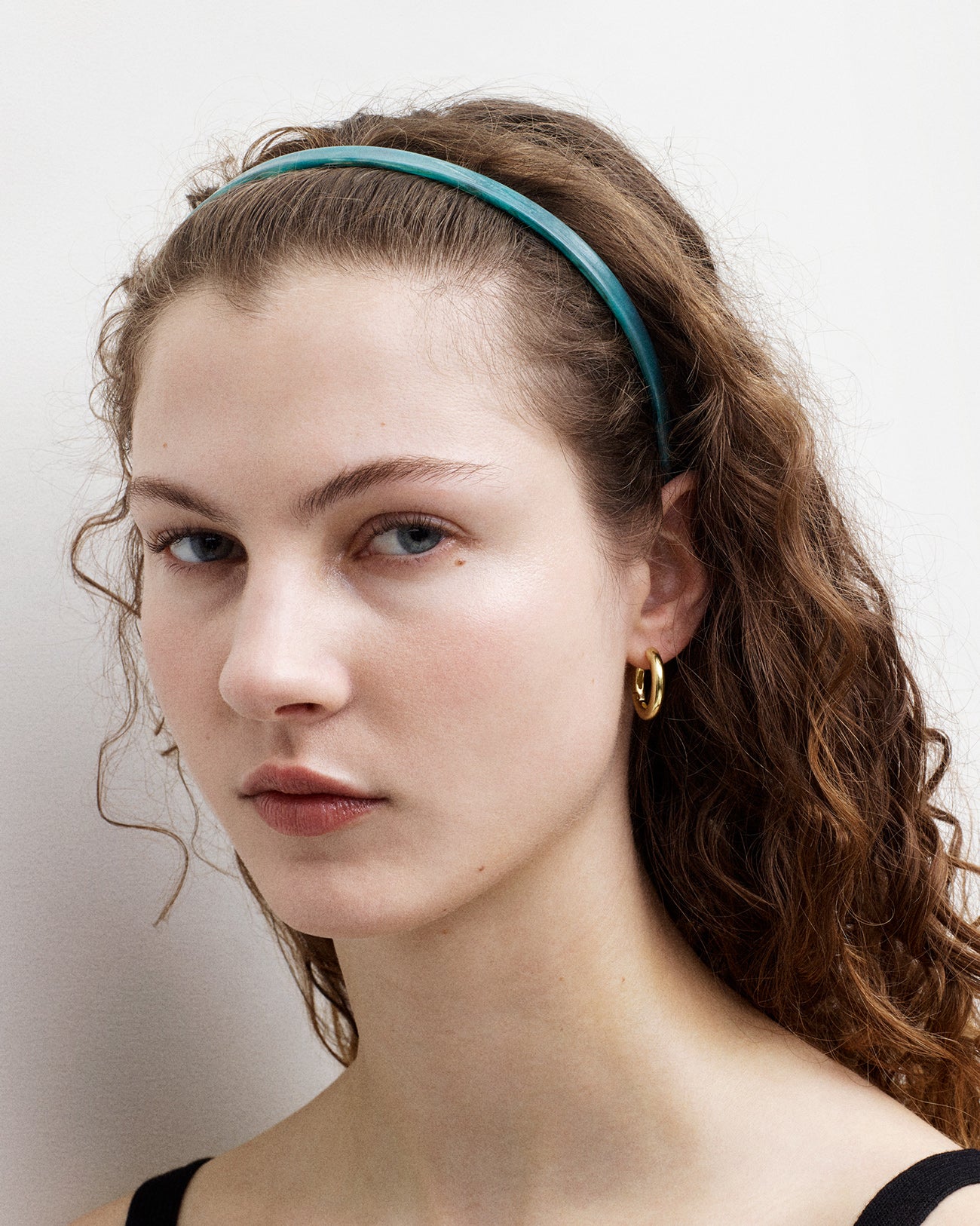 Ultralight Thin Headband in Ivory - Image 3