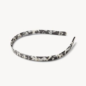 Ultralight Thin Headband in Noir