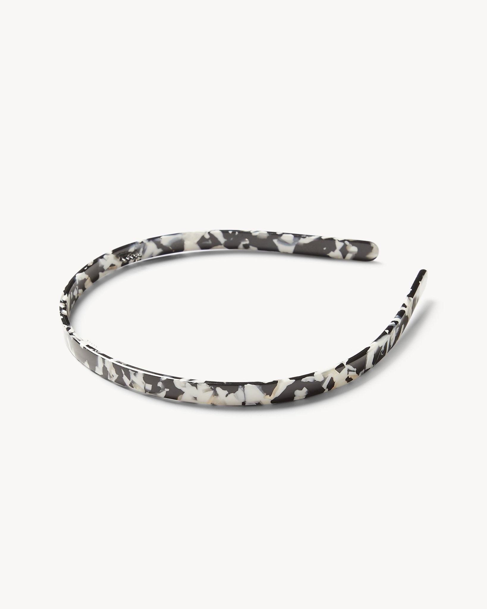 Ultralight Thin Headband in Noir