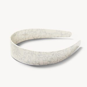 Wide Headband in Marble